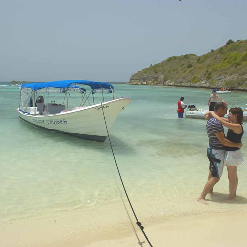 Great Bird Island in Antigua