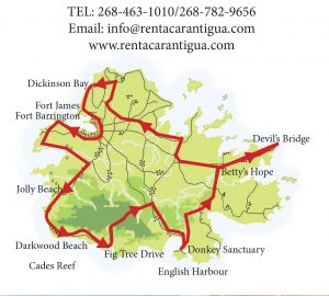 Antigua island Tours and car rental